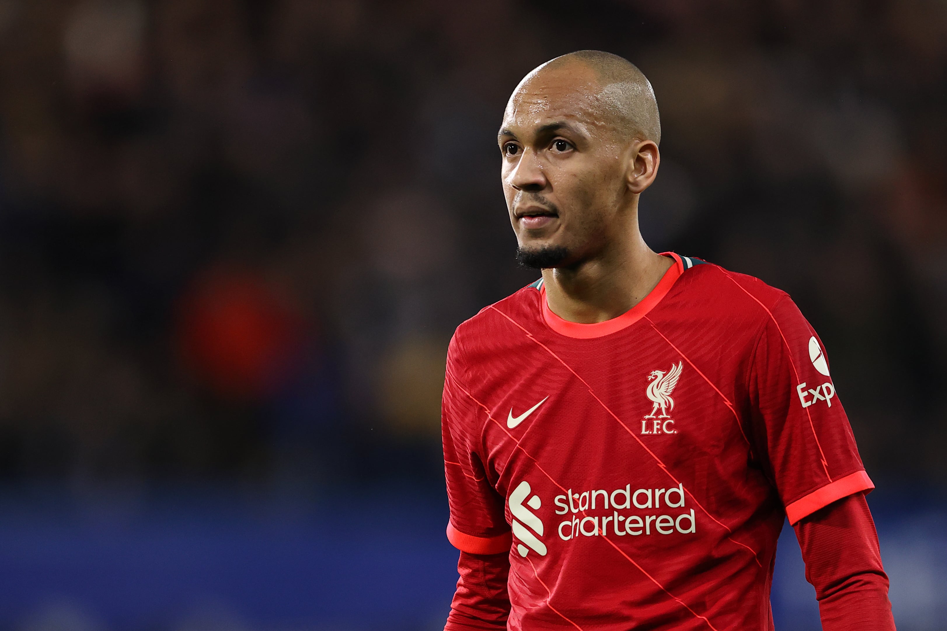 Fabinho, en un encuentro frente al Chelsea