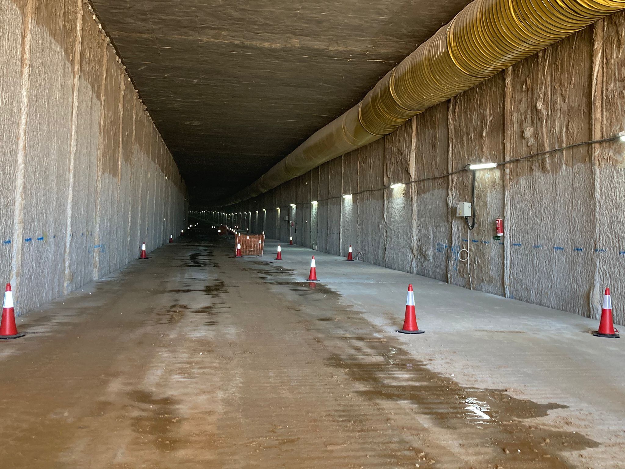 Obras de soterramiento del AVE a su paso por Alcantarilla