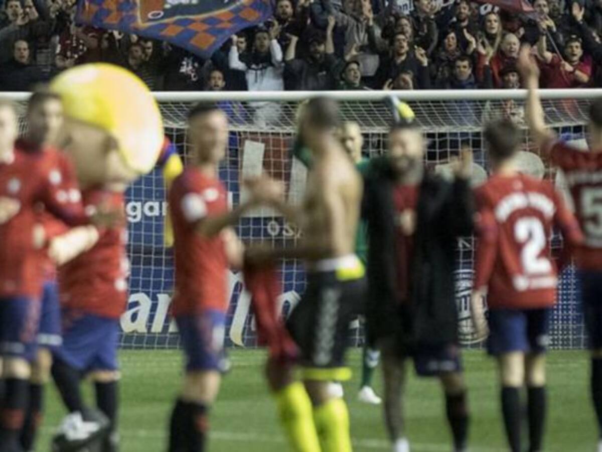 Osasuna sumó 16 puntos más que el Dépor desde el partido de Riazor