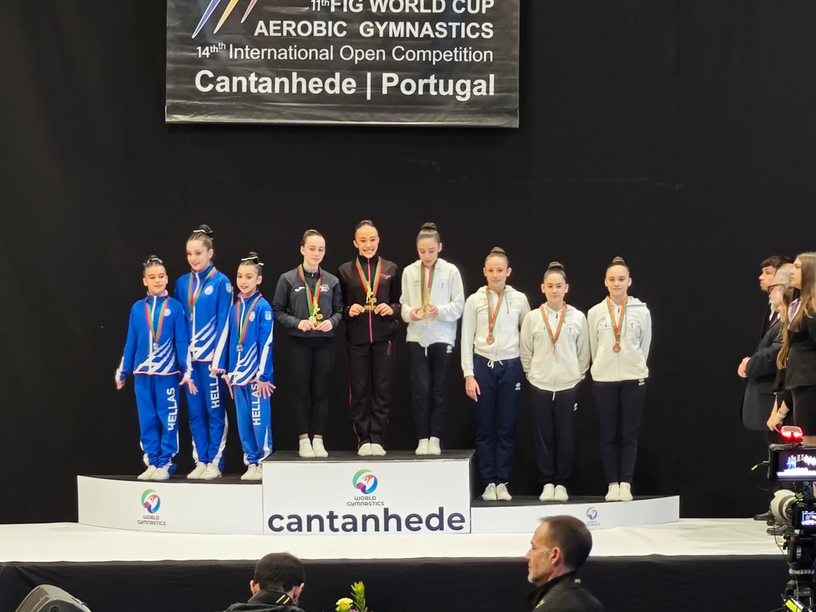 Leyre Mahiques, podio en Portugal