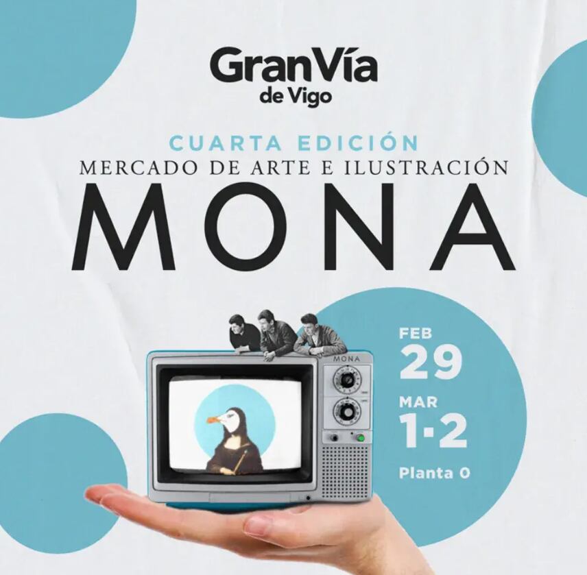 Mercado de Arte e Ilustración MONA en Vigo