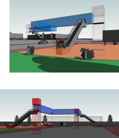 Así sería el paso de la calle Jardines