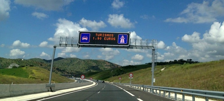 Autopista de peaje de las Pedrizas de Málaga