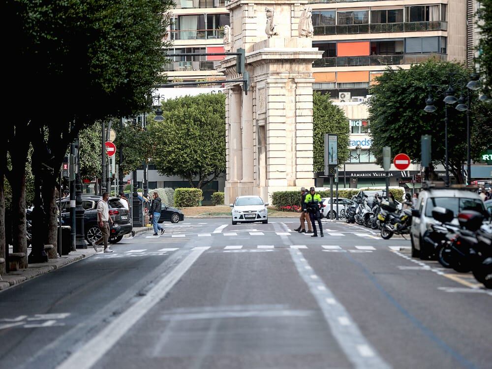 Nuevo acceso para vehículos desde Porta de la Mar hacia la calle Colón