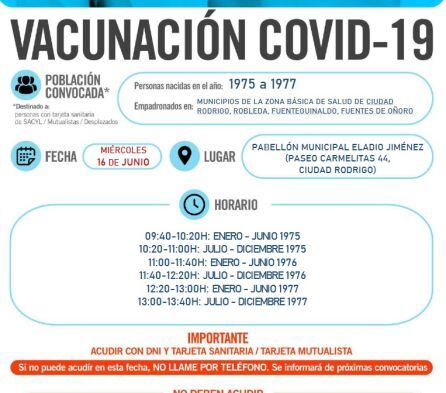 Información sobre el proceso de Ciudad Rodrigo