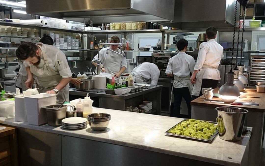 Instalaciones del aula de cocina del IES San José de Cuenca.