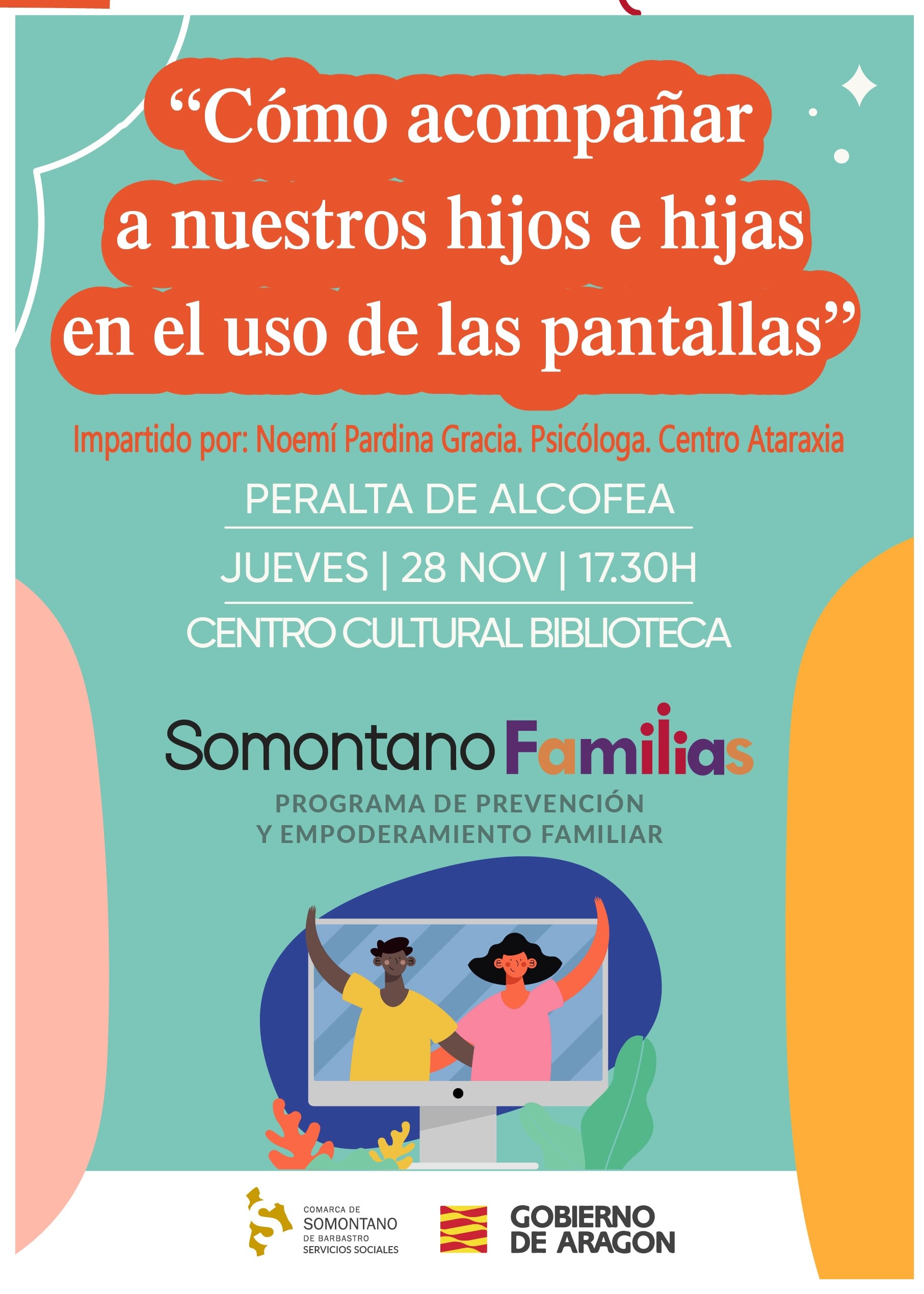 Somontano familias llega a Peralta de Alcofea