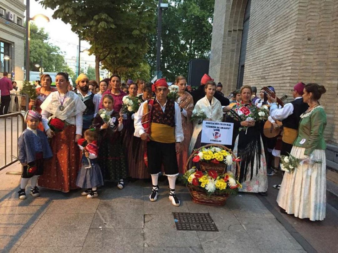 Los Cierzos de Aragón en la Ofrenda a la Virgen