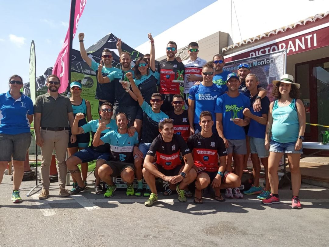 Equipo masculino sprint