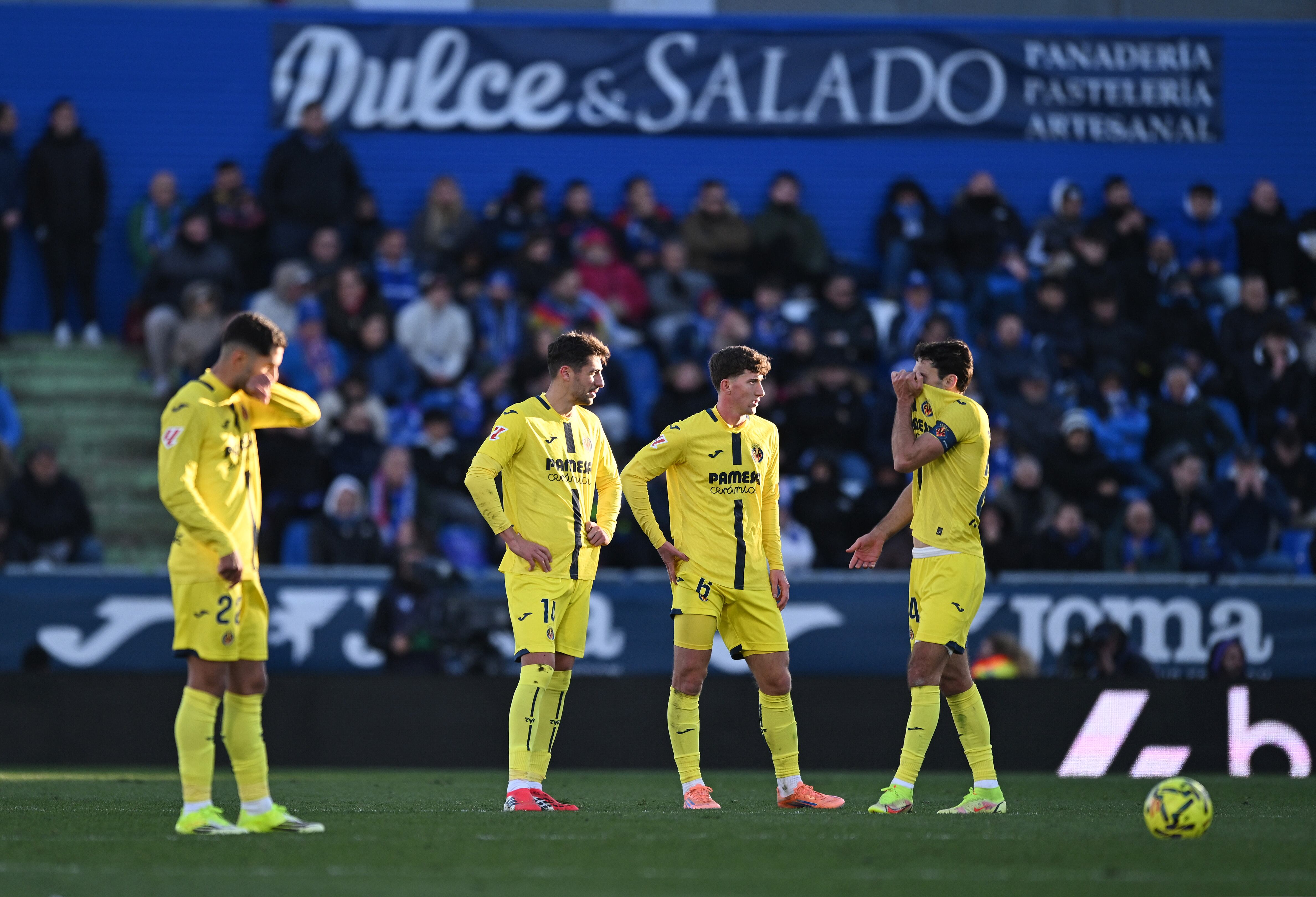 Pau Navarro durante el duelo contra el Getafe
