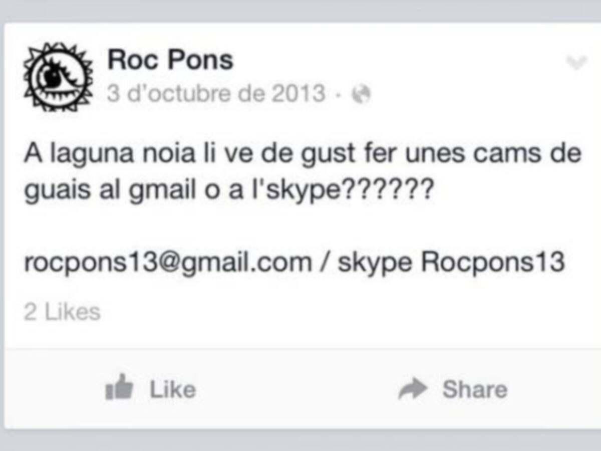 Empresonat per assetjar a menors per internet | 09-08-2014