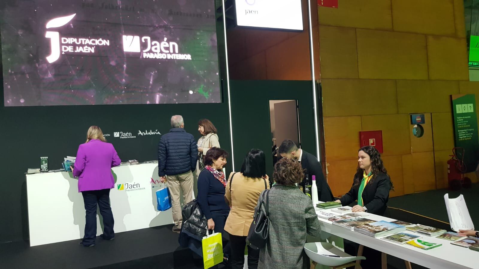 Stand de Jaén en Fitur 2024.