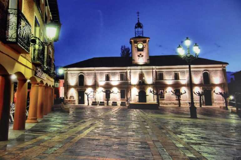 Fachada del Ayuntamiento de Carrión de los Condes (Palencia)