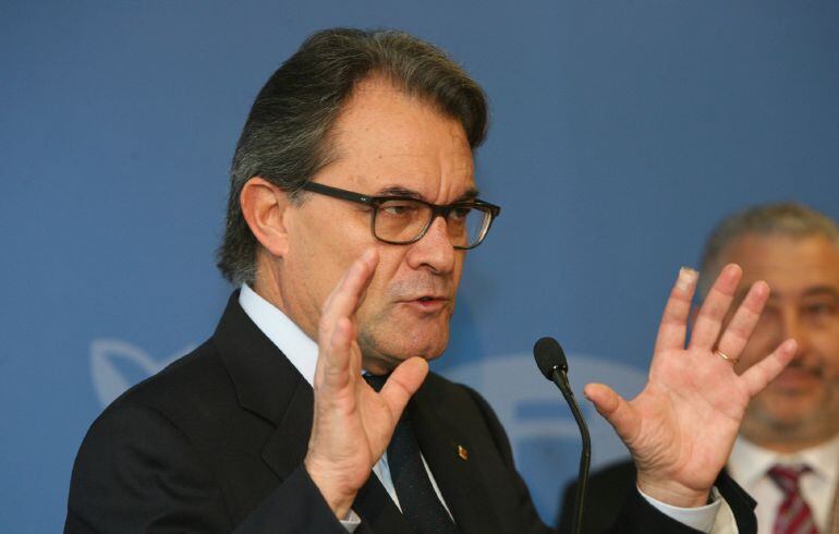 Artur Mas a la inauguració de la nova presó de Tarragona a El Catllar