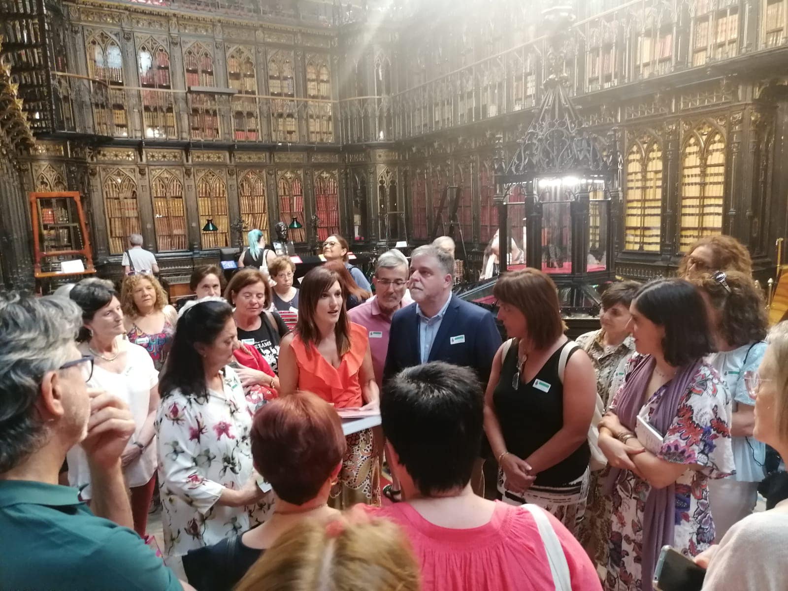 Visita al Congreso y al Senado, en Madrid