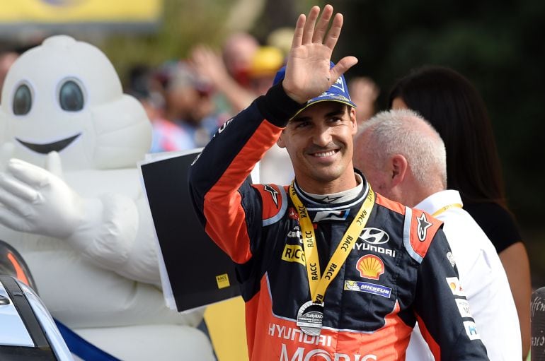 El piloto español de rallis Dani Sordo.