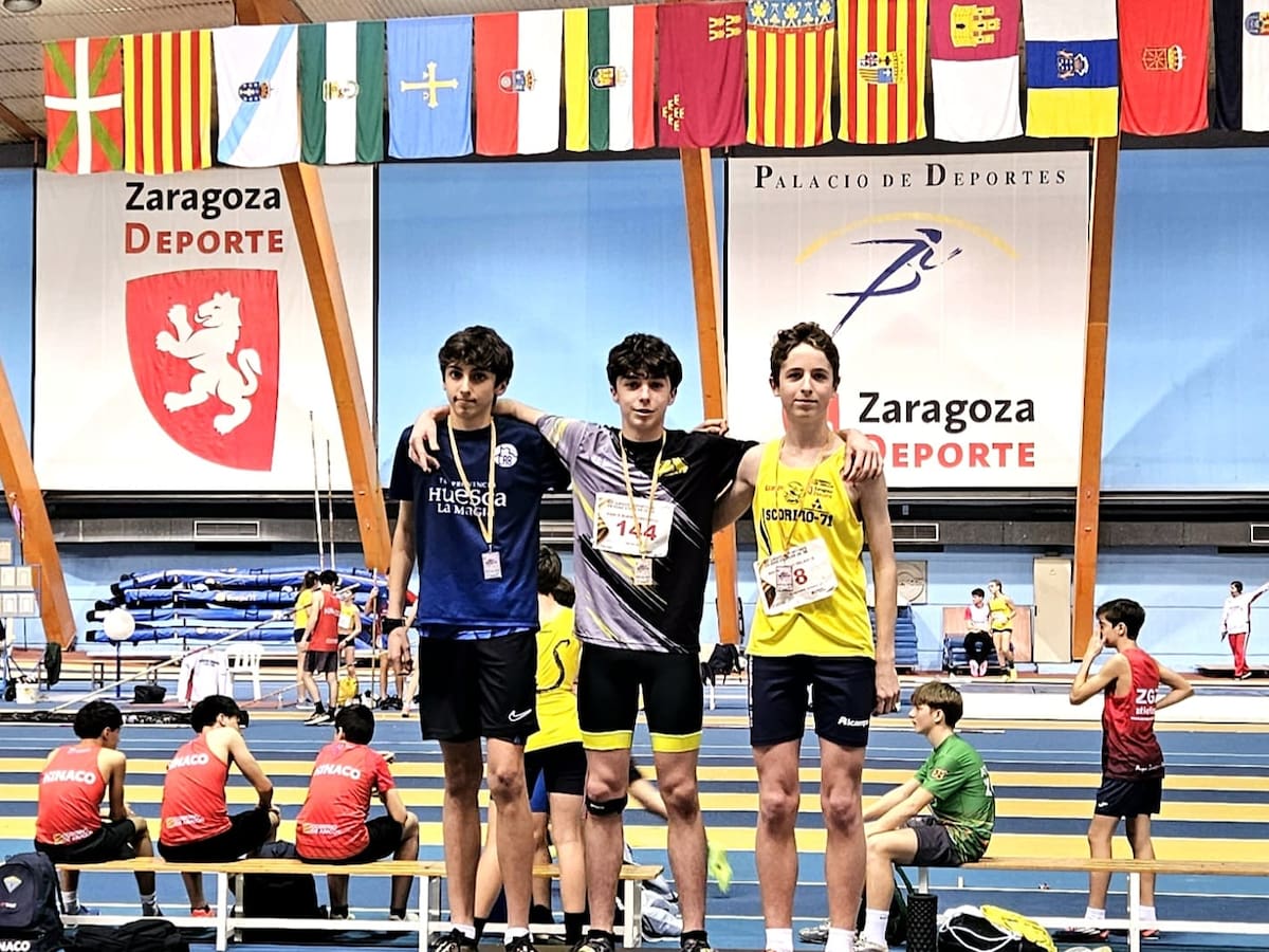 El Club de Atletismo de Barbastro brilla en los Juegos Deportivos en Edad Escolar