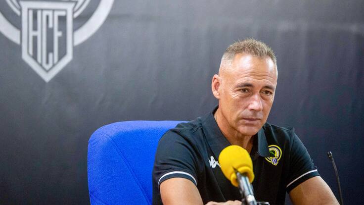 Rueda de prensa de Ángel Rodríguez en la previa del partido ante el Mallorca B