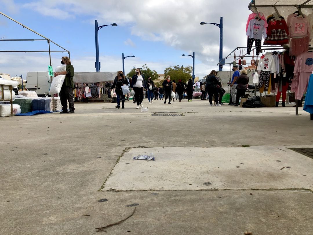 Mercadillo de Algeciras en la pandemia