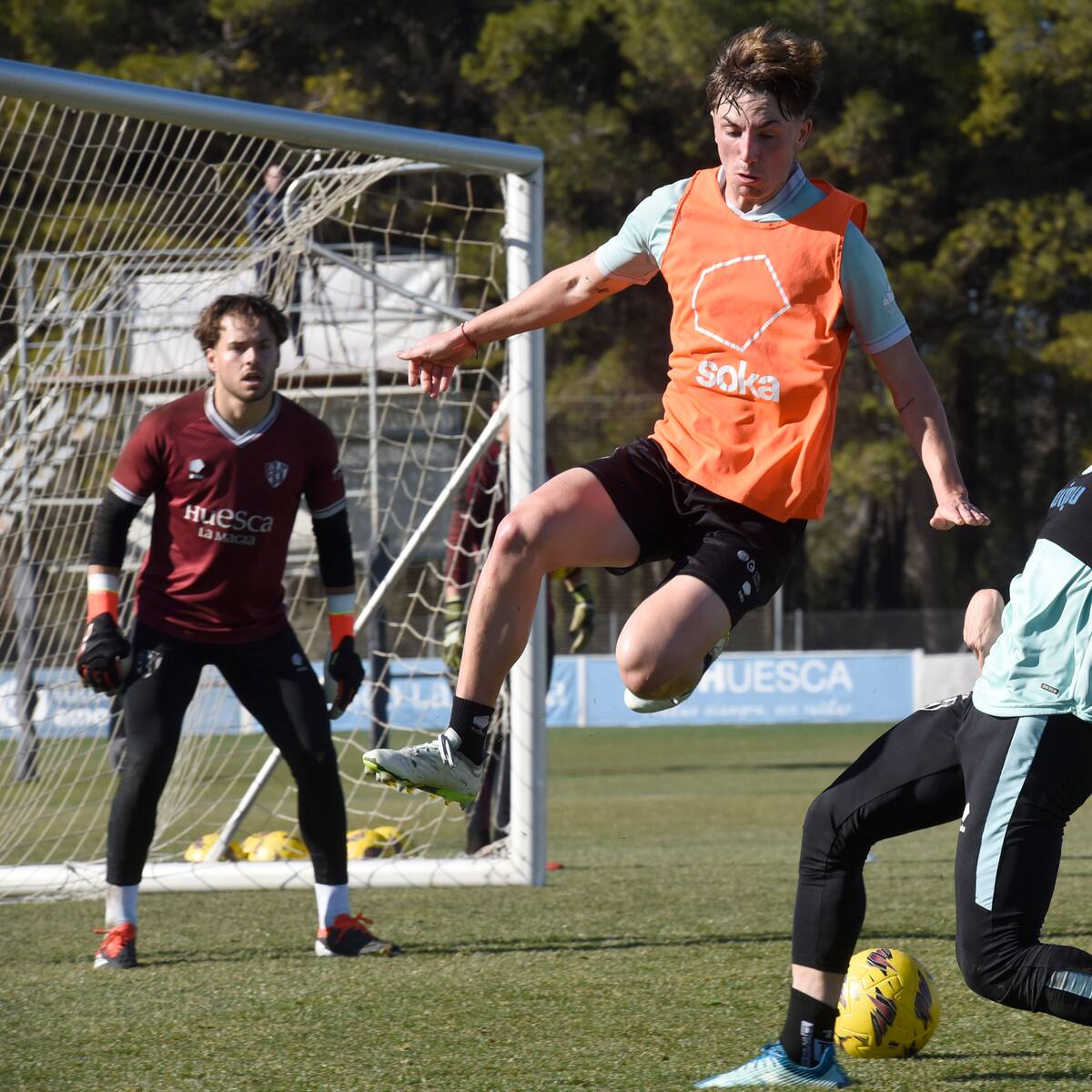 Manu Rico, el canterano de la SD Huesca que está aprovechando su oportunidad en el Tarazona