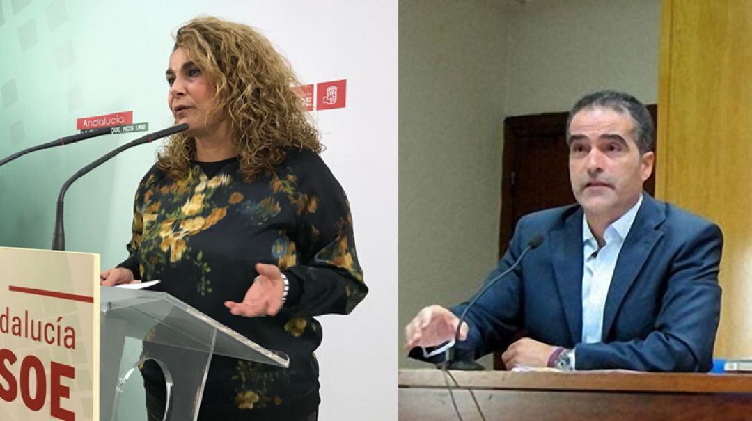 Matilde Cruz (PSOE) y Juan José Jódar (PP)