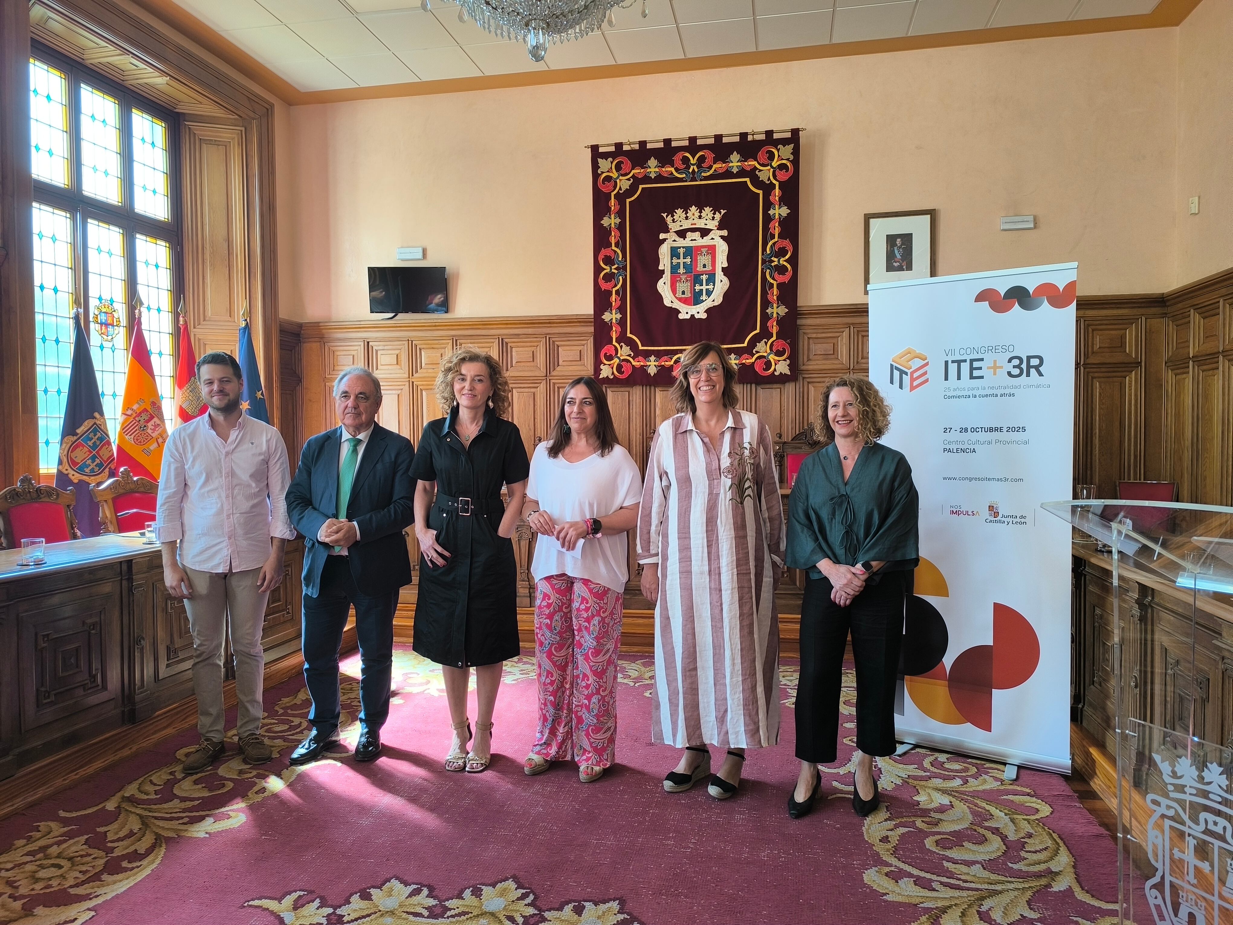 Presentación del VII Congreso ITE+3R que se celebrará en Palencia los días 27 y 28 de octubre