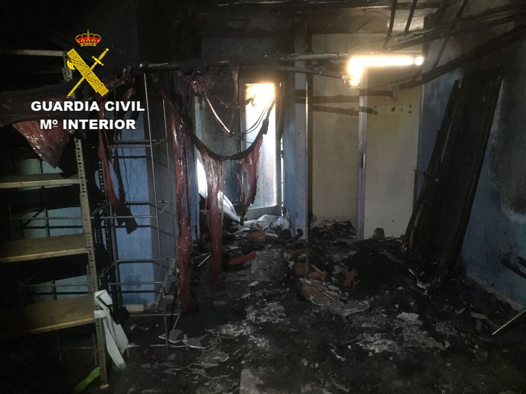 Incendio Club Social Sotolargo