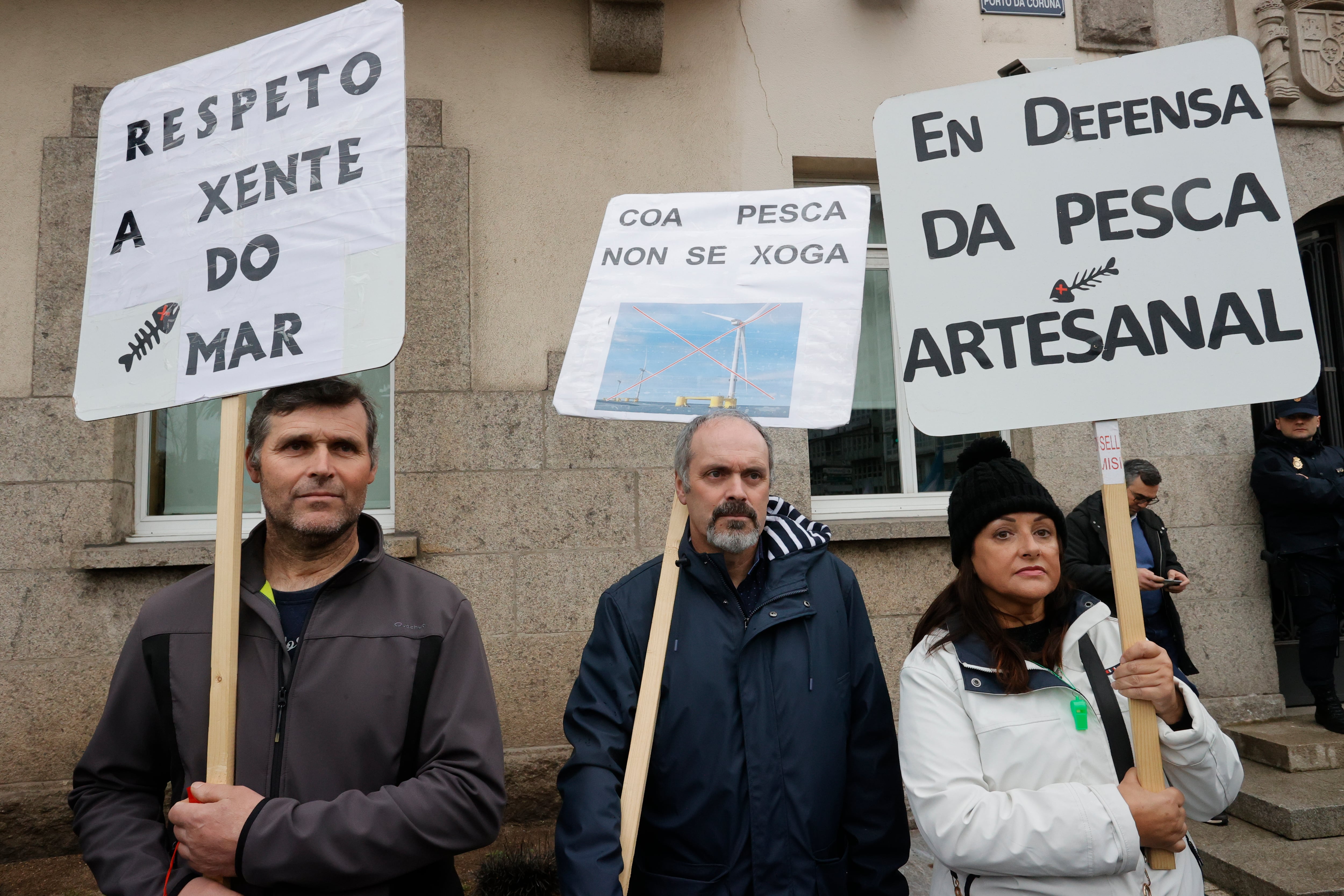 Concentración en A Coruña