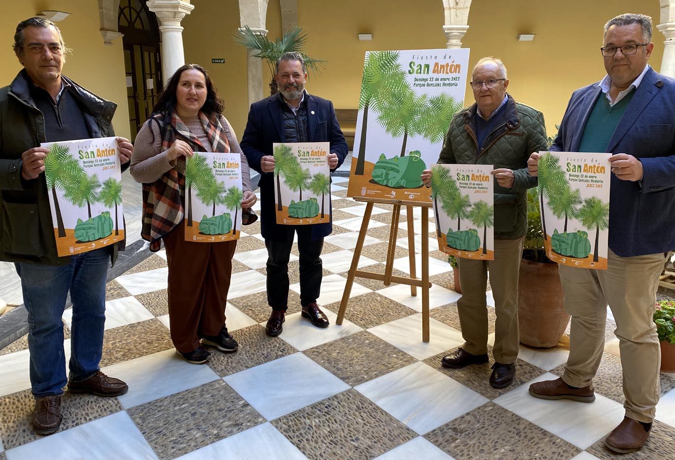 Miembros del Ayuntamiento y organizadores de esta festividad durante la presentación del evento / Ayuntamiento de Jerez