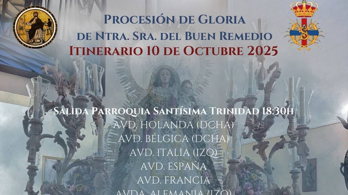Algeciras acoge la procesión de Nuestra Señora del Buen Remedio