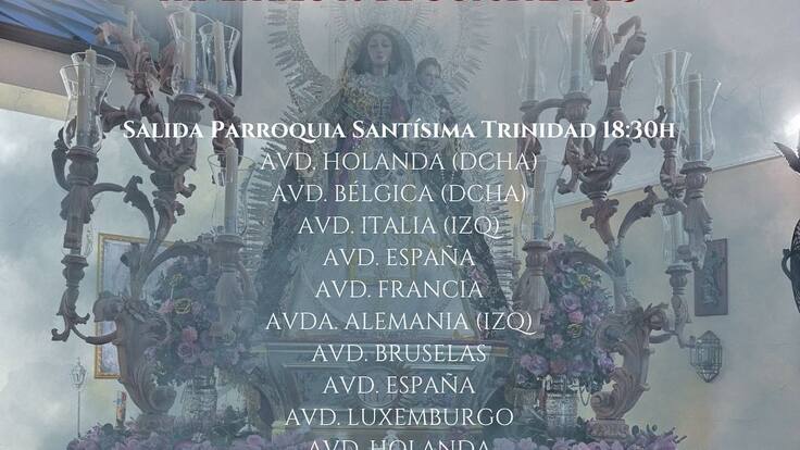 Algeciras acoge la procesión de Nuestra Señora del Buen Remedio