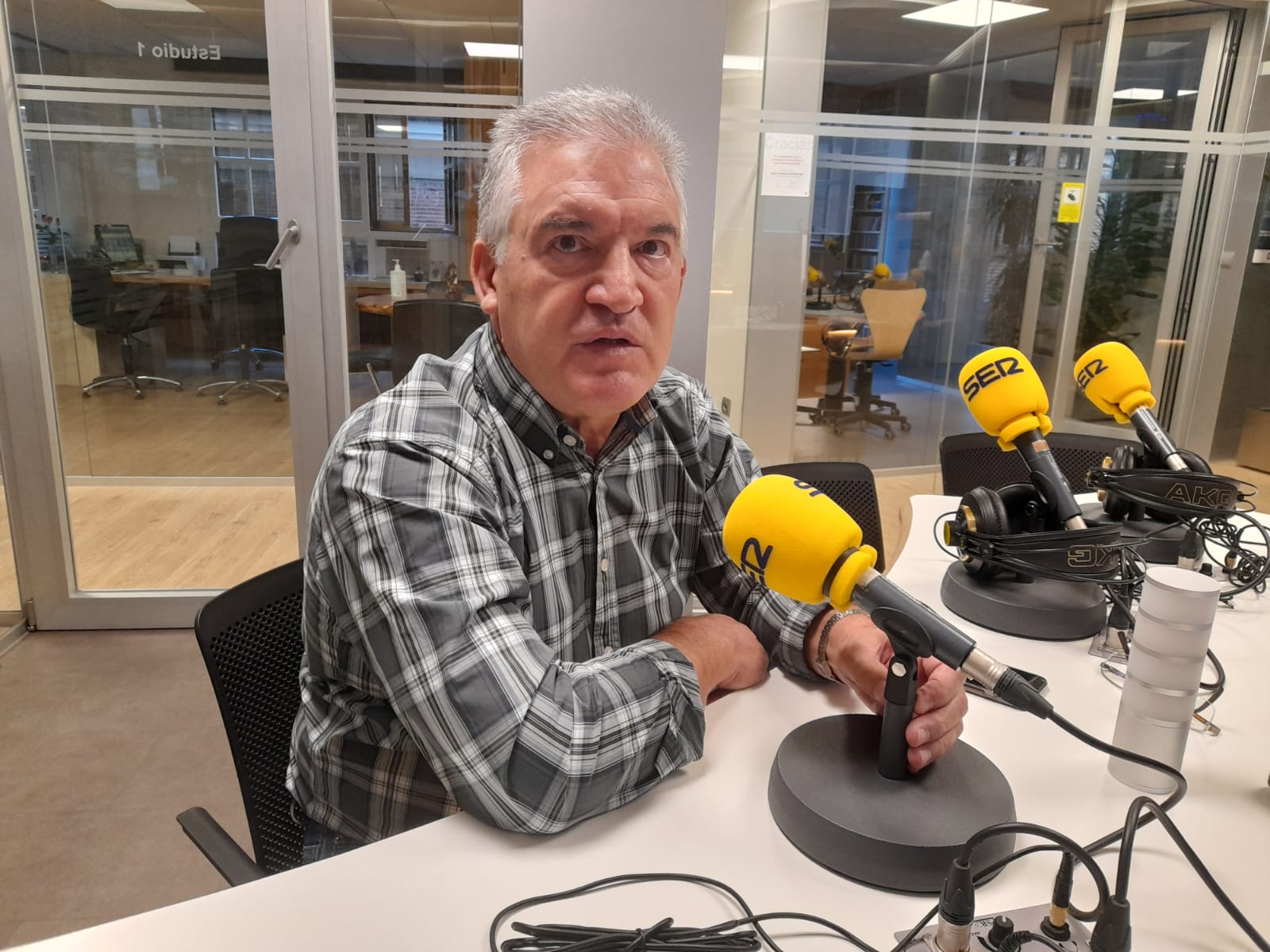 Ildefonso Sanz, candidato del PSOE a la alcaldía de Aranda