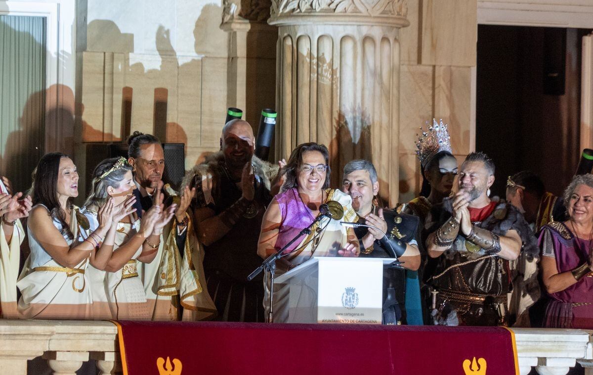 “Cartagena es un tesoro”: el pregón de Elena Ruiz abre las fiestas