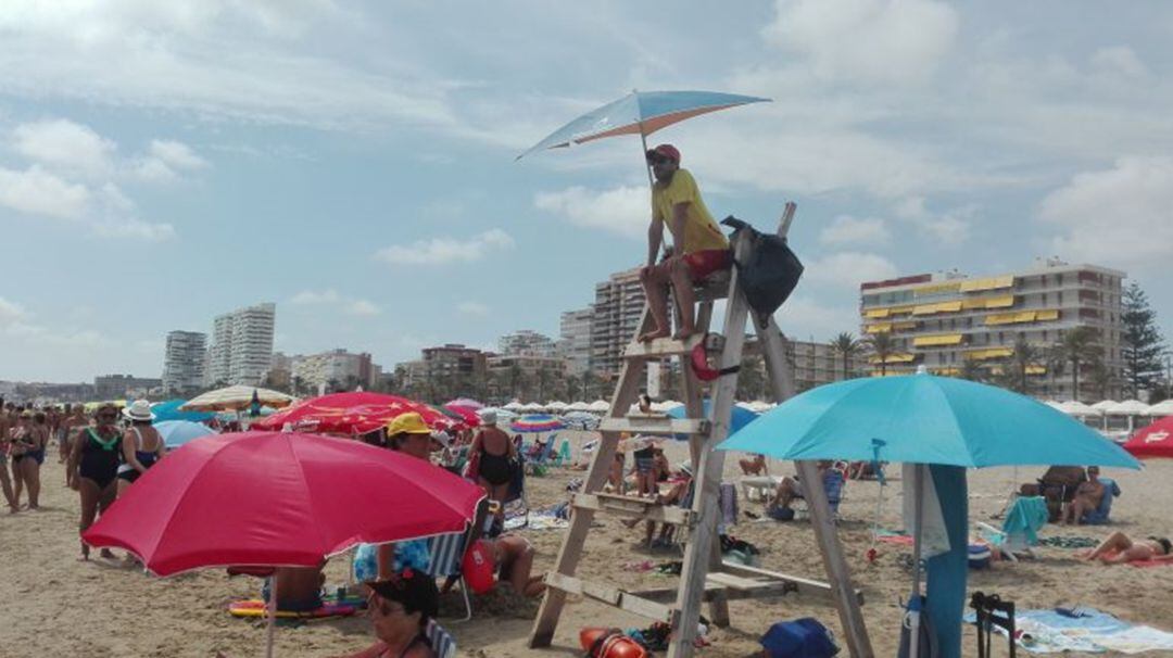 La playa de San Juan en una imagen de archivo