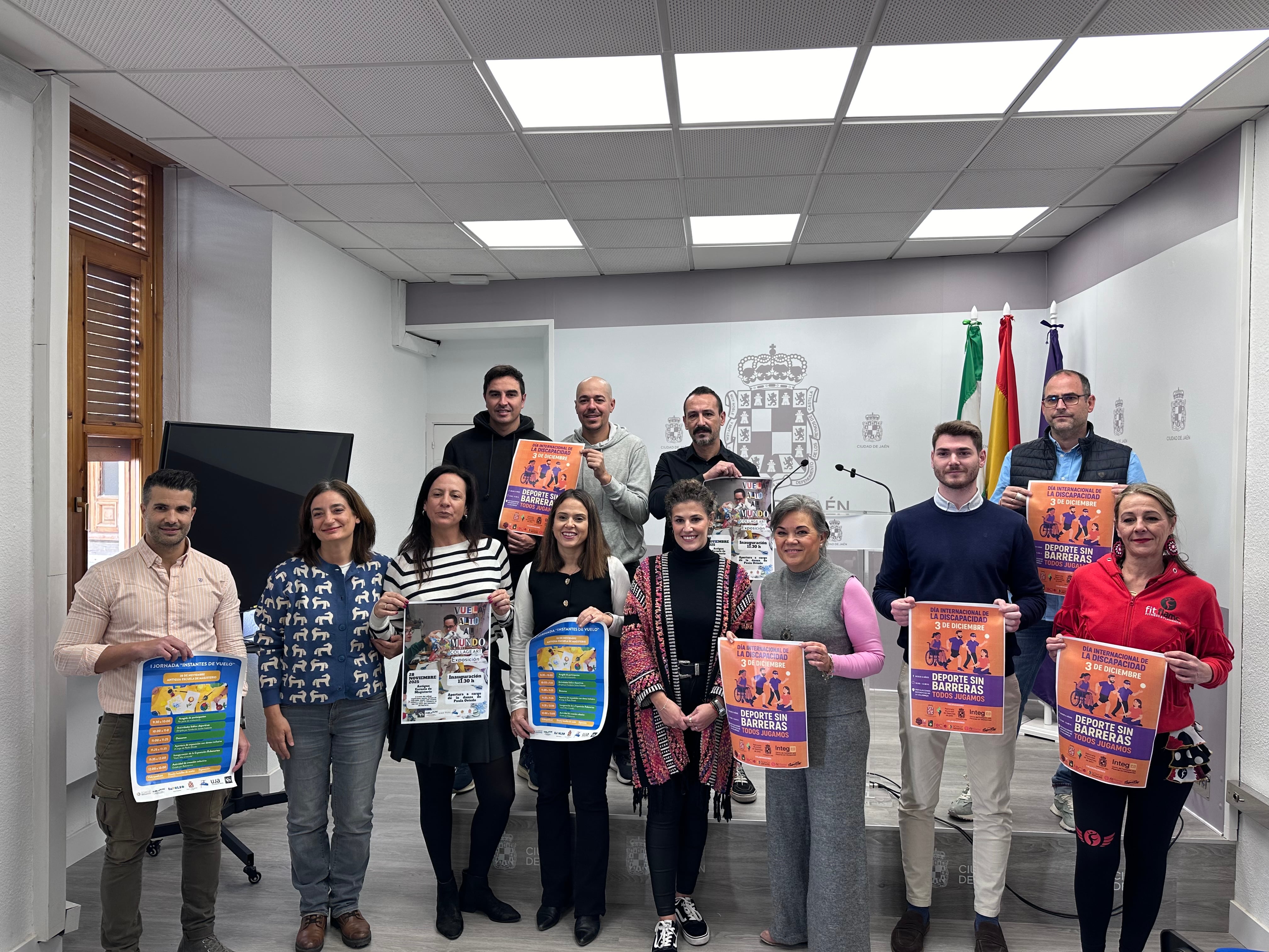 El Ayuntamiento de Jaén presenta más de 20 actividades y una marcha inclusiva por el Día Internacional de las Personas con Discapacidad