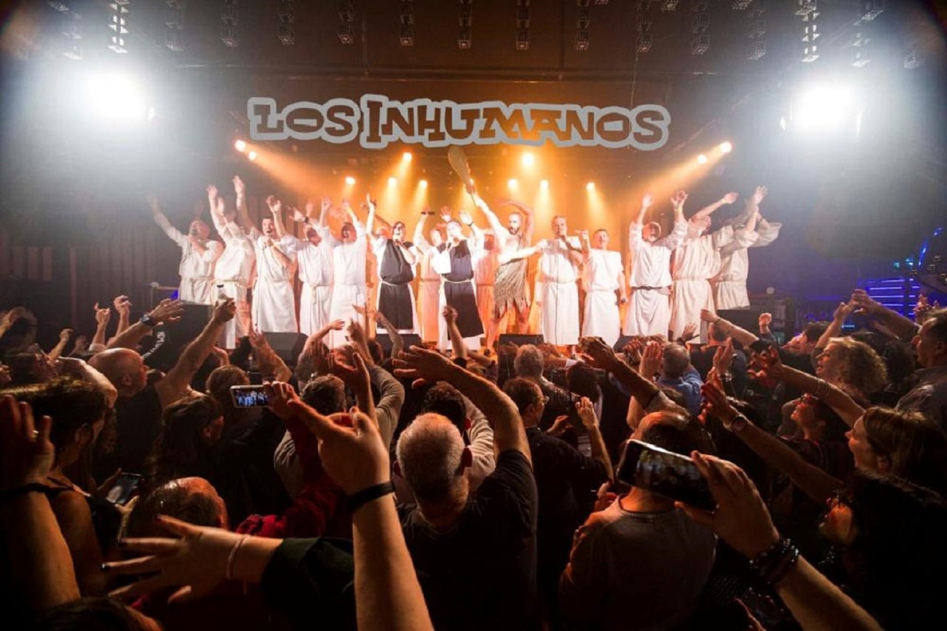 'Los Inhumanos' en concierto