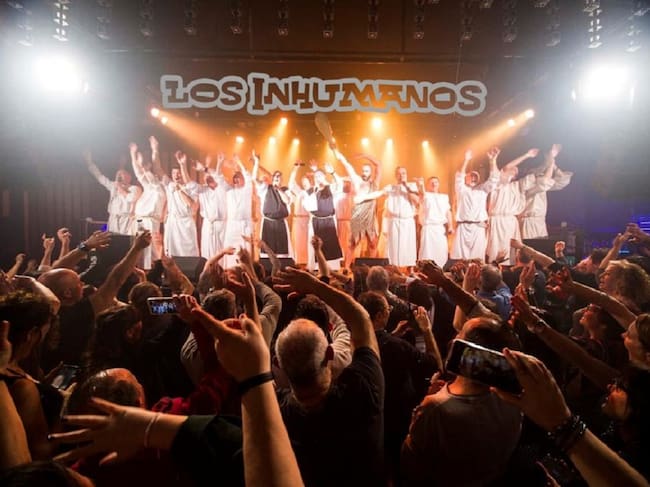 'Los Inhumanos' en concierto