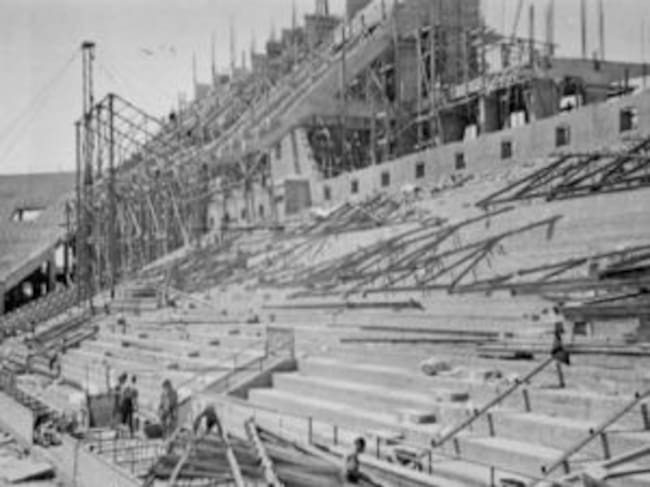 Construcción de Mestalla