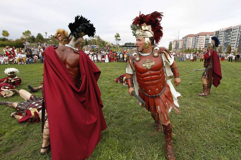 Lucha de gladiadores en Vicus Spacorum VI