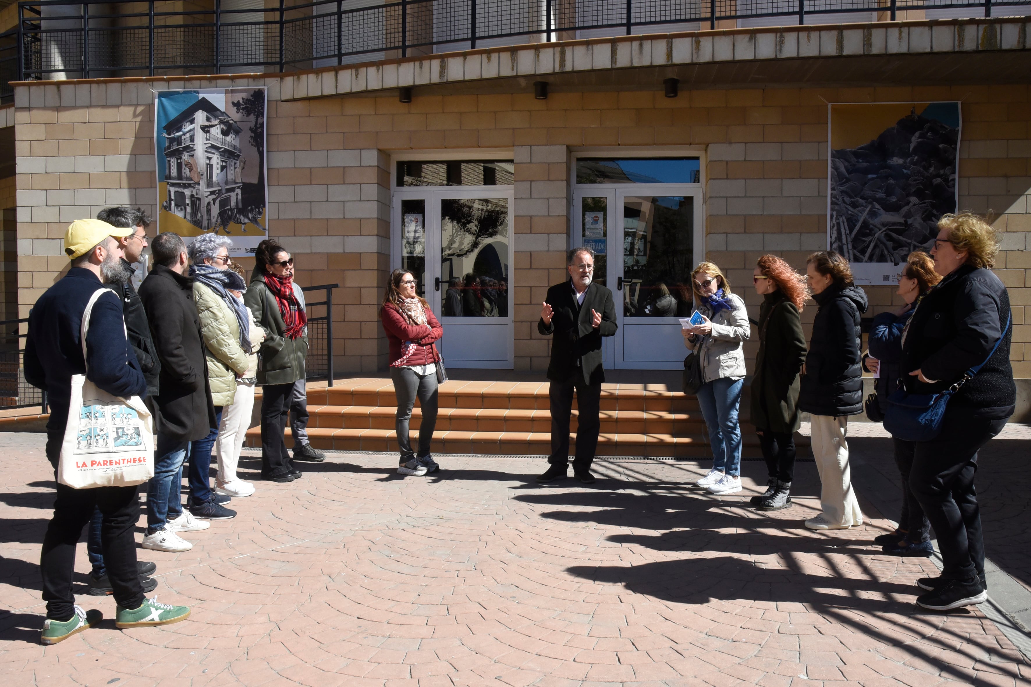 Inauguración de la exposición &#039;Pueblos de libro&#039; en Tardienta