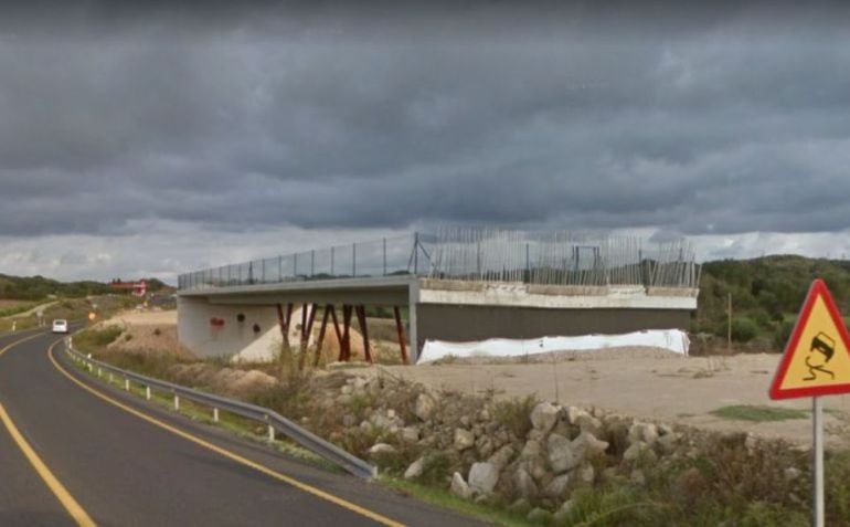 Obres del creuament de Rafal Rubí