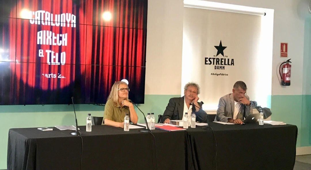 Presentació de la gala &#039;Catalunya Aixeca el Teló&#039; amb la presidenta d&#039;Adetca Beth Orfila