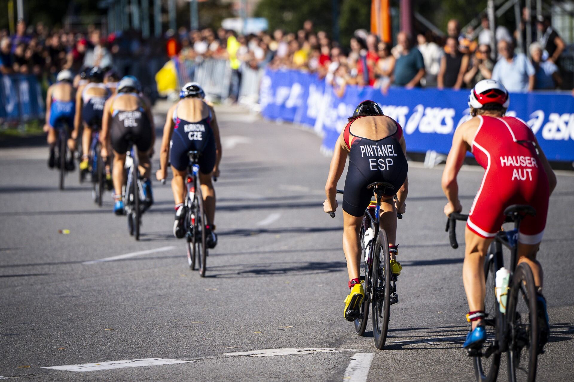 Los mejores triatletas españoles en el Test Event de Málaga
