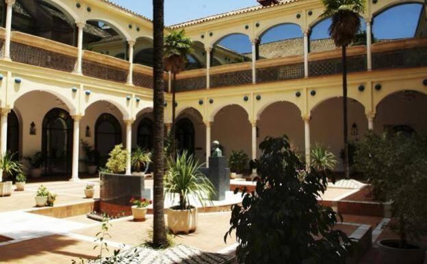 Interior del hospital Pascual de Málaga