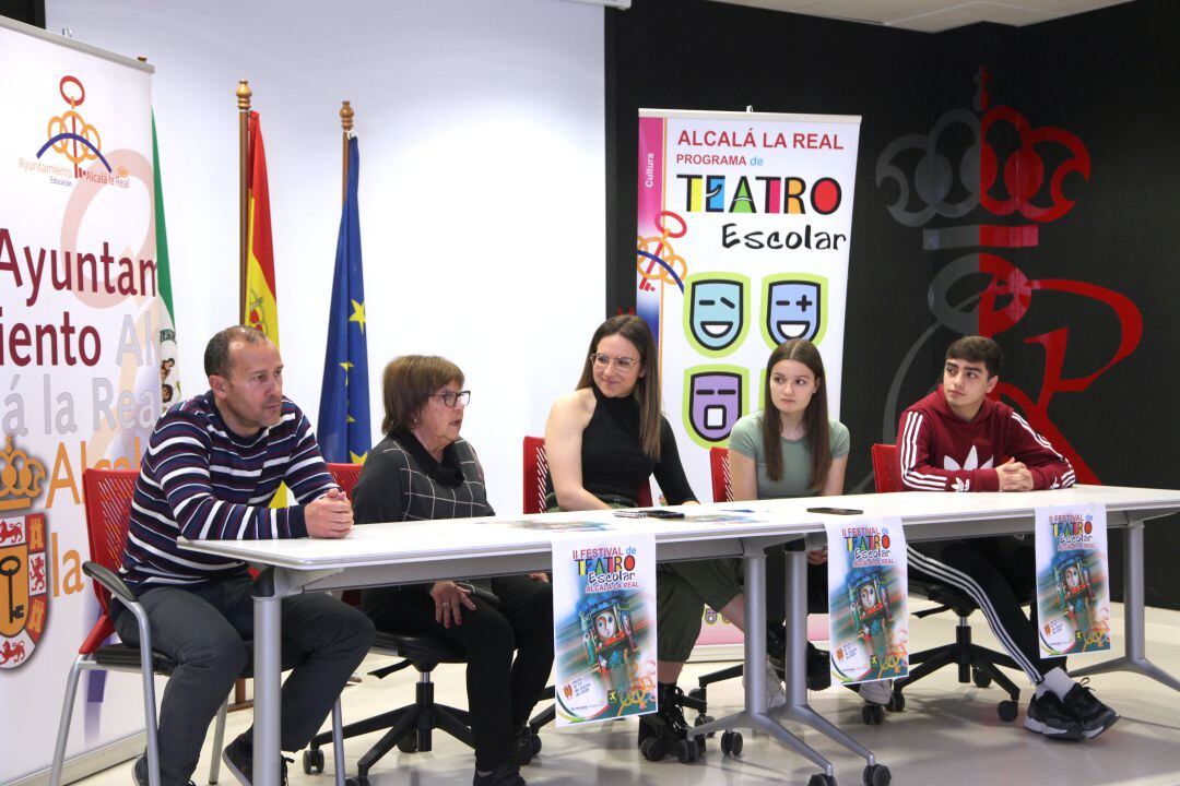 Presentación del Festival de Teatro Escolar.