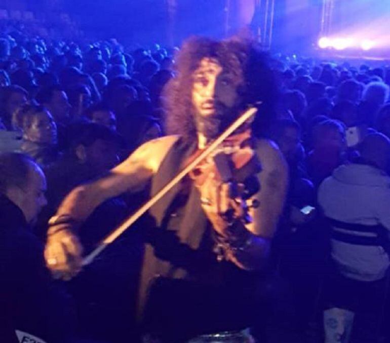 Ara Malikian en el concierto de Palencia