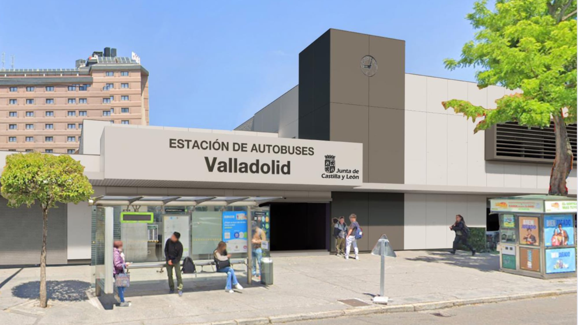 Así quedará tras la reforma la Estación de Autobuses de Valladolid | Junta de Castilla y León