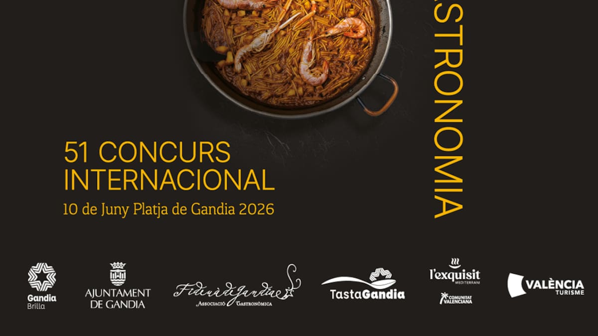 La 51ª edición del Concurso Fideuà de Gandia llega con novedades