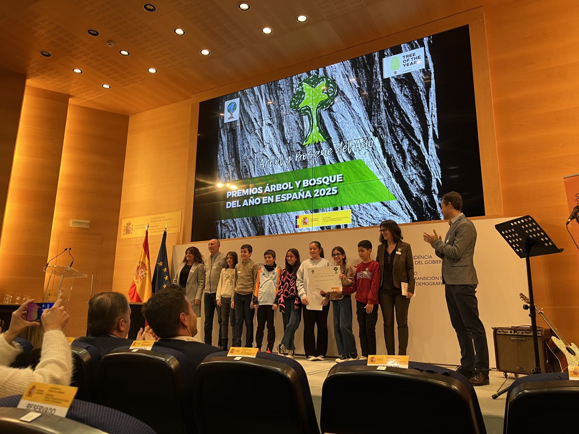 El “Bosque Encantado” de Valoria del Alcor recoge el premio de Bosque Urbano 2025