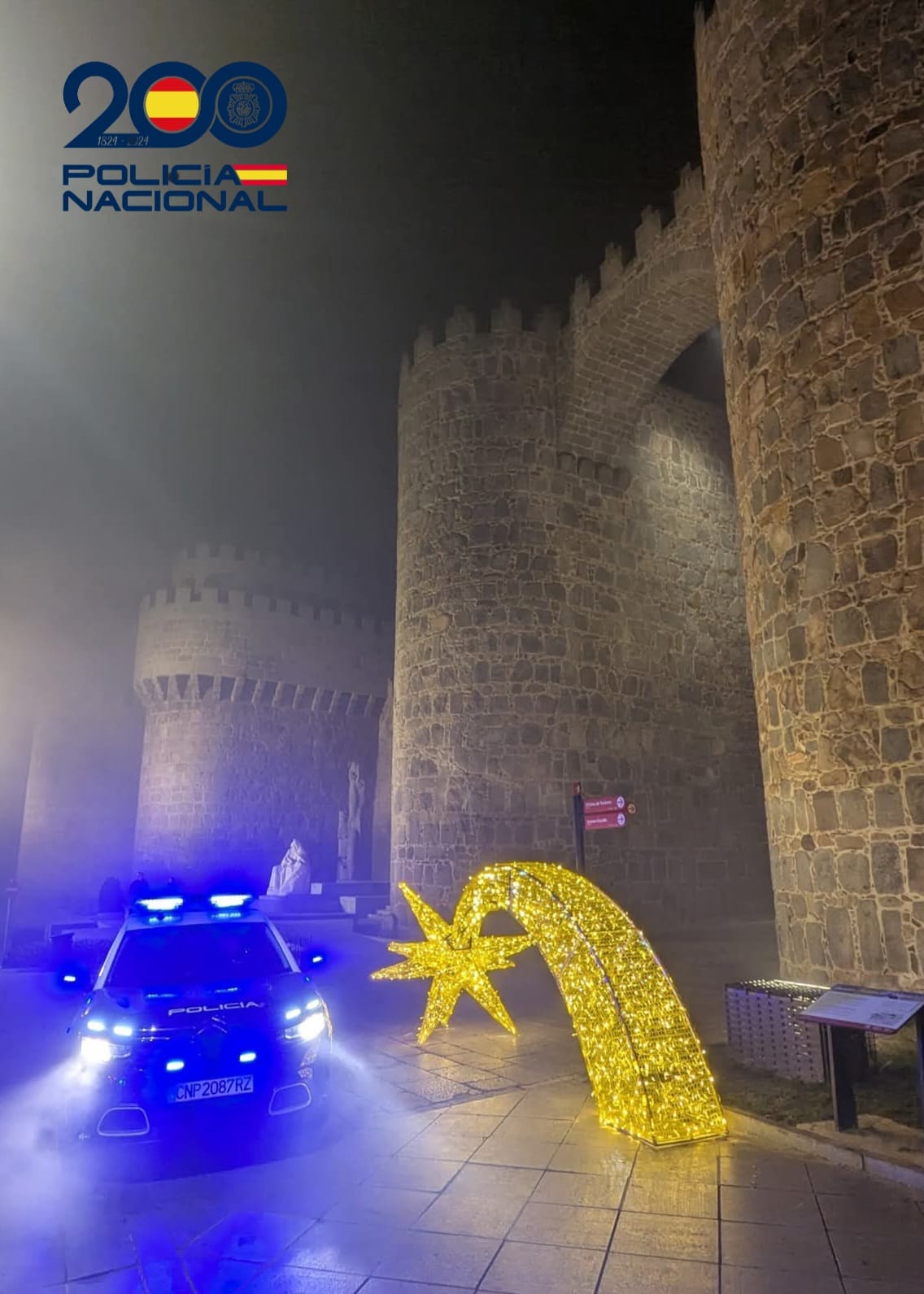 Policía Nacional devuelve 600 euros a un matrimonio de Ávila./Policía Nacional